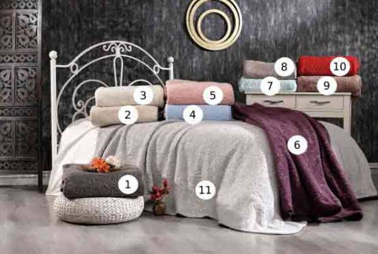 EMBOSS ŞAL DESEN BATTANİYE ÇİFT KİŞİLİK