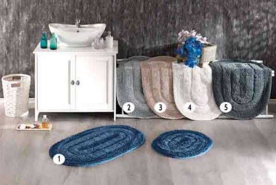 Vinaldi Banyo Paspas Takımı- Irmak