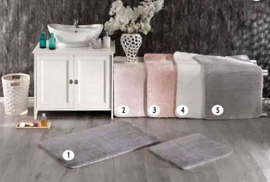 Vinaldi Banyo Paspas Takımı- Pufy